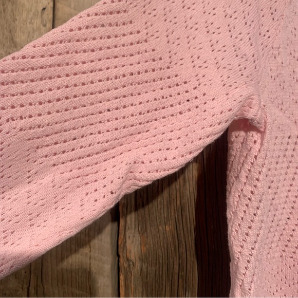 Colour Eighteen Cute Pink Cardigan size Medium - Picture 16 of 16